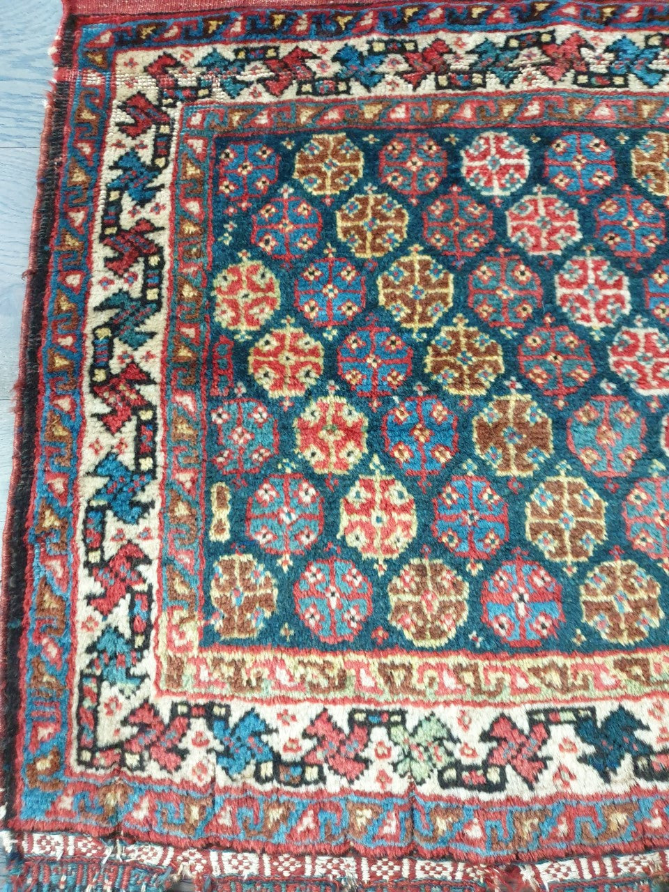 Beautiful old antique decorative Qashqai bag - Hakiemie Rug Gallery