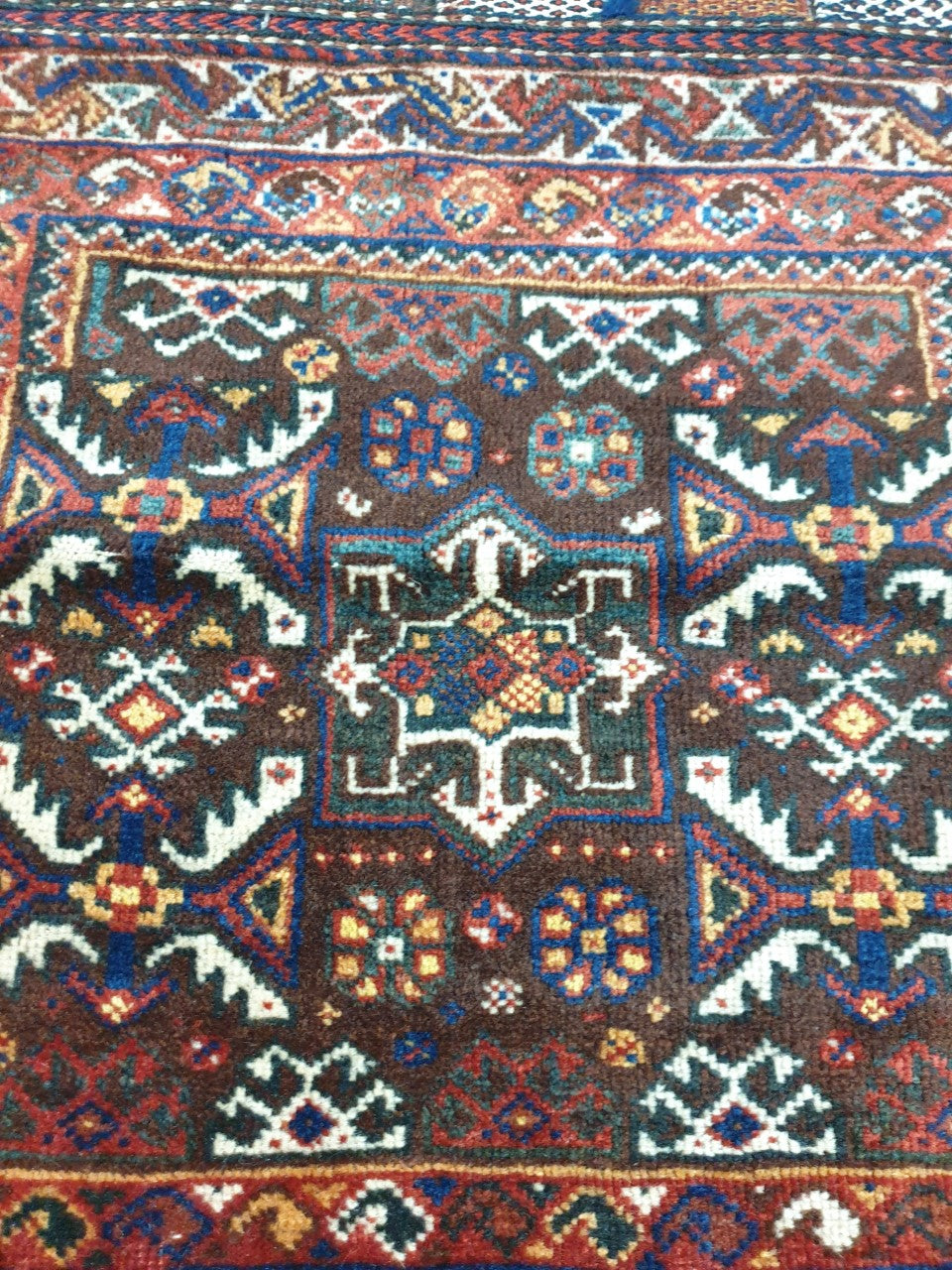 Stunning old antique decorative Hamsah bag - Hakiemie Rug Gallery