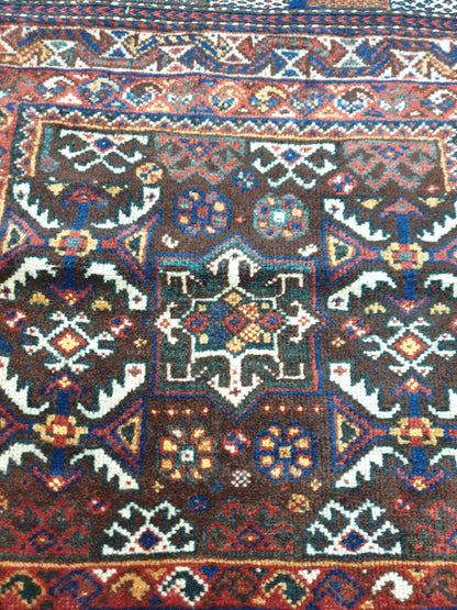 Stunning old antique decorative Hamsah bag - Hakiemie Rug Gallery