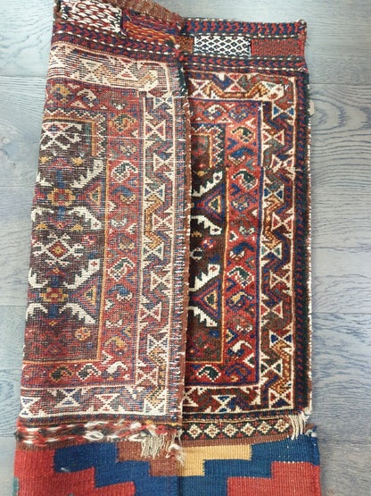 Stunning old antique decorative Hamsah bag - Hakiemie Rug Gallery