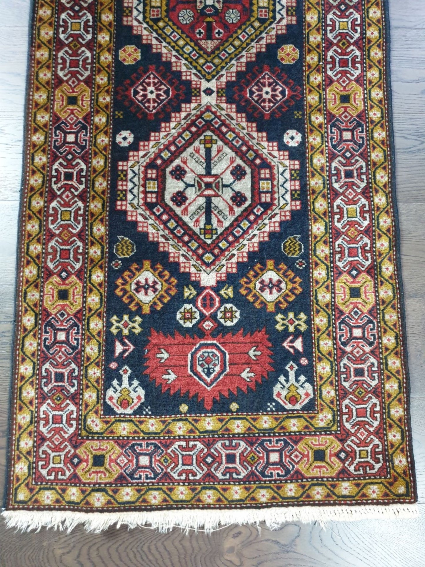 Vintage Caucasian Shirwan Runner - Hakiemie Rug Gallery