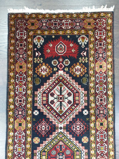 Vintage Caucasian Shirwan Runner - Hakiemie Rug Gallery