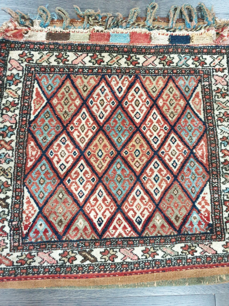 Amazing old antique decorative Kurdish Jaff bag - Hakiemie Rug Gallery