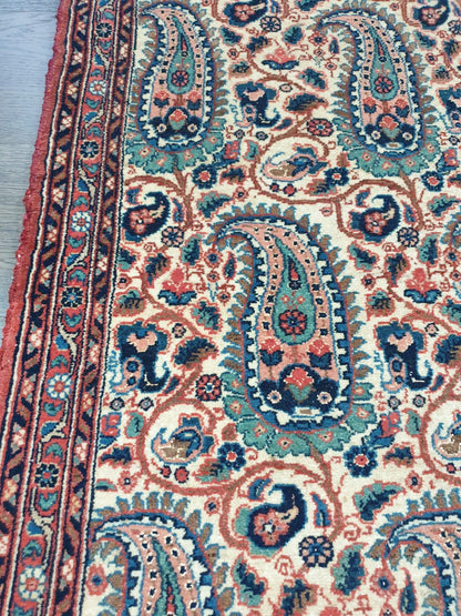 Wonderful Old Antique Senneh rug - Hakiemie Rug Gallery