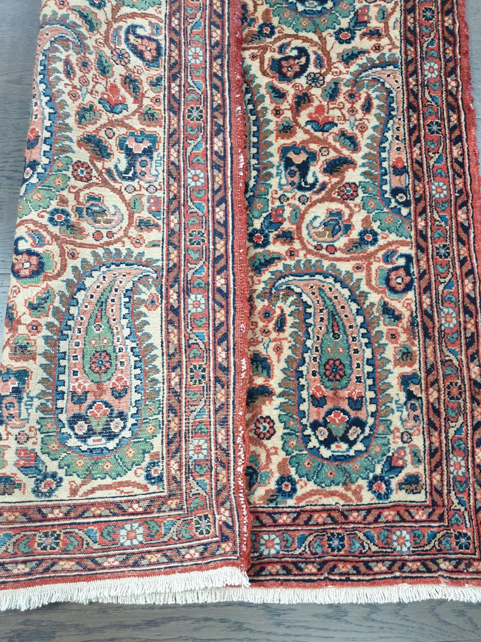 Wonderful Old Antique Senneh rug - Hakiemie Rug Gallery