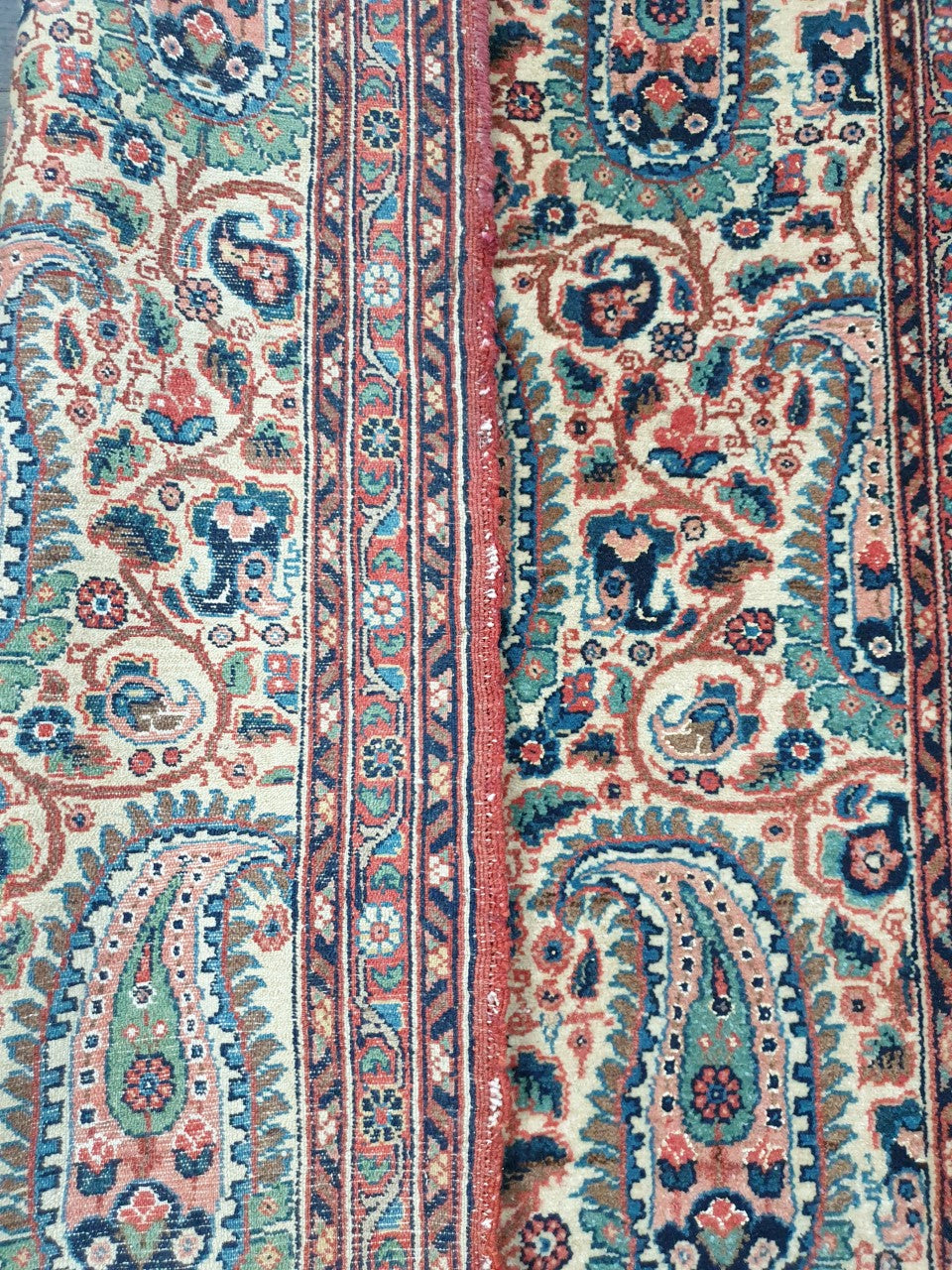 Wonderful Old Antique Senneh rug