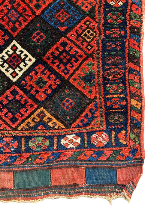 Beautiful Old Antique Handmade Kurdish Jaff bagface
