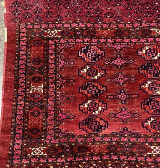 Amazing old antique Turkmen Ersari Chuval - Hakiemie Rug Gallery