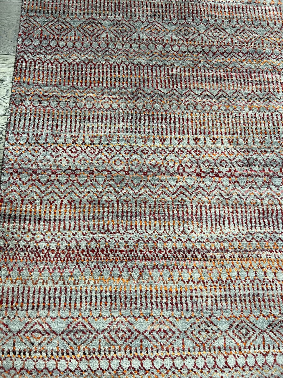Amazing new handmade Retro Gabbeh rug