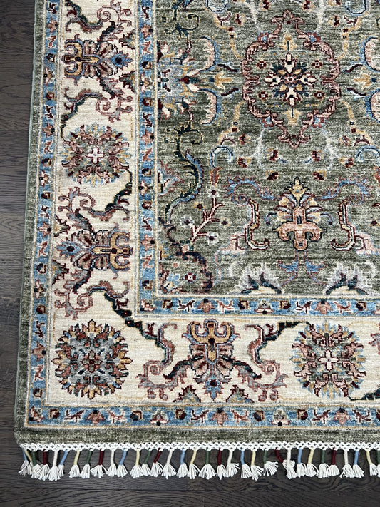 Amazing new handmade Chob Rang rug