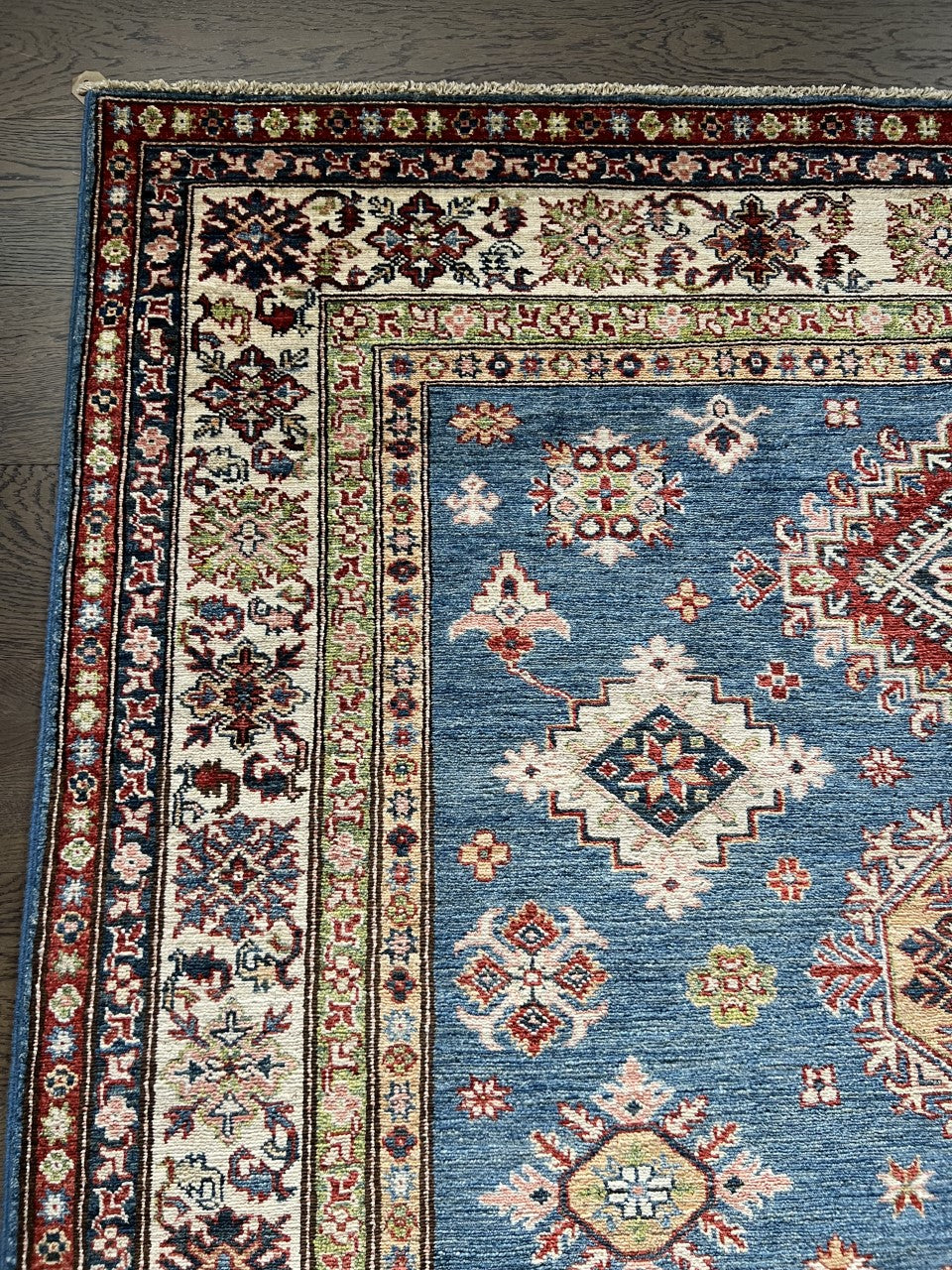 Wonderful new handmade Super Kazak rug - Hakiemie Rug Gallery