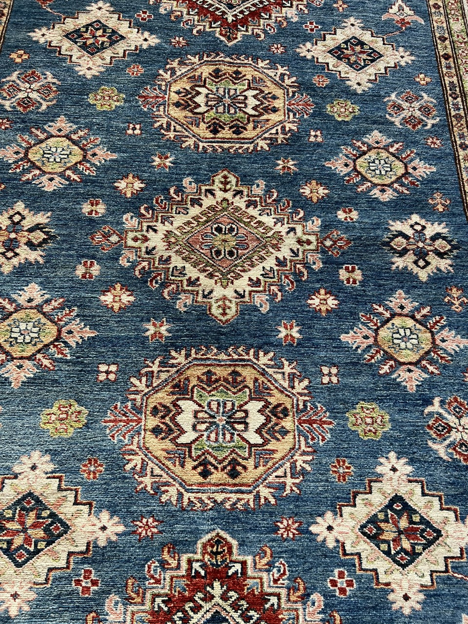 Wonderful new handmade Super Kazak rug