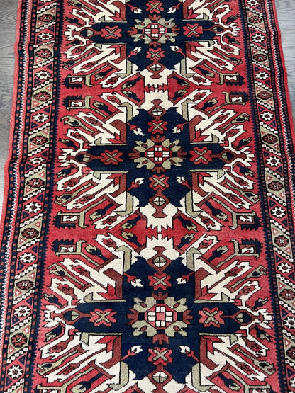 Beautiful vintage Handmade Caucasian Chalabird rug. - Hakiemie Rug Gallery