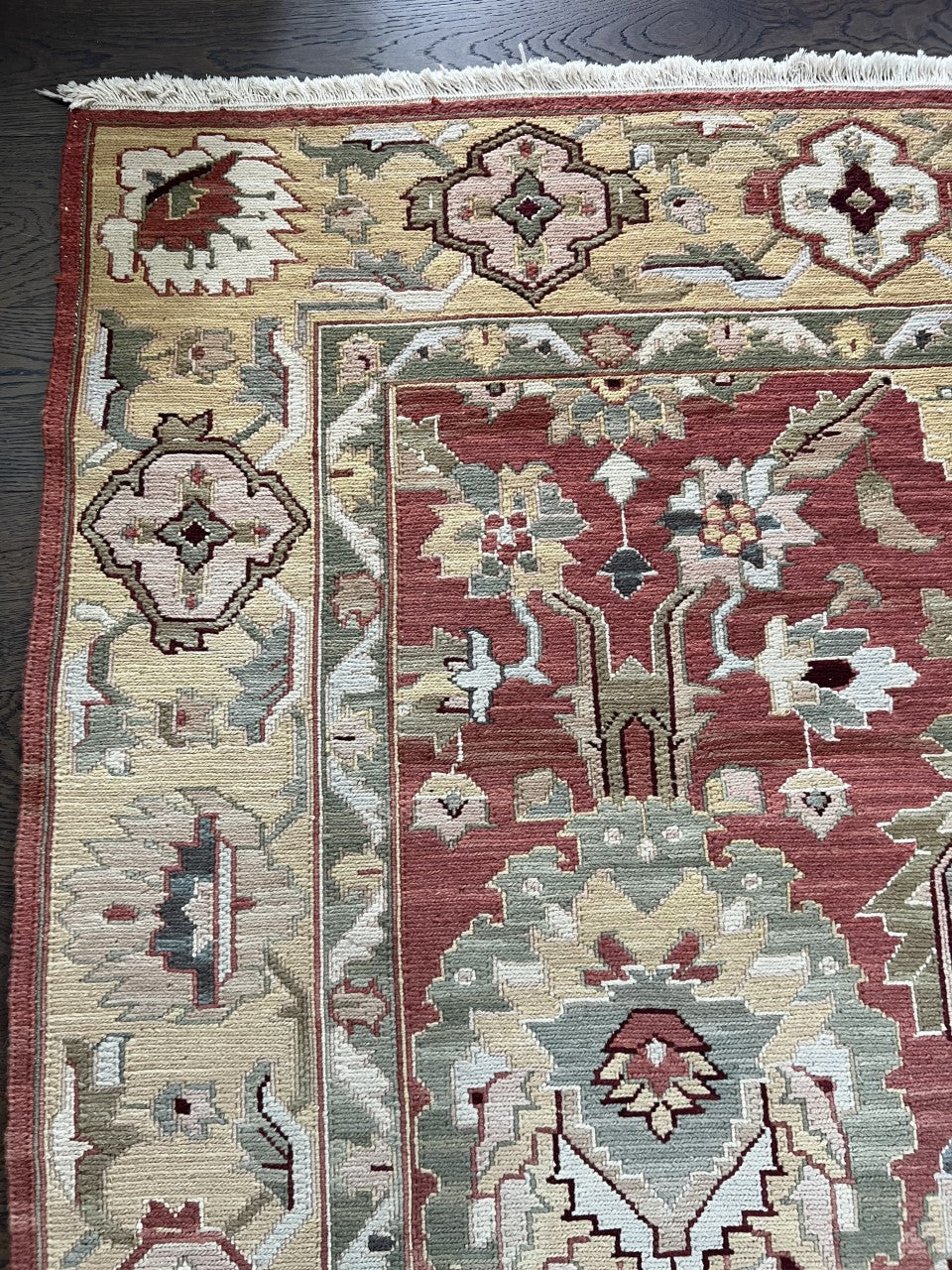 Wonderful vintage Handmade Indian Sumak - Hakiemie Rug Gallery