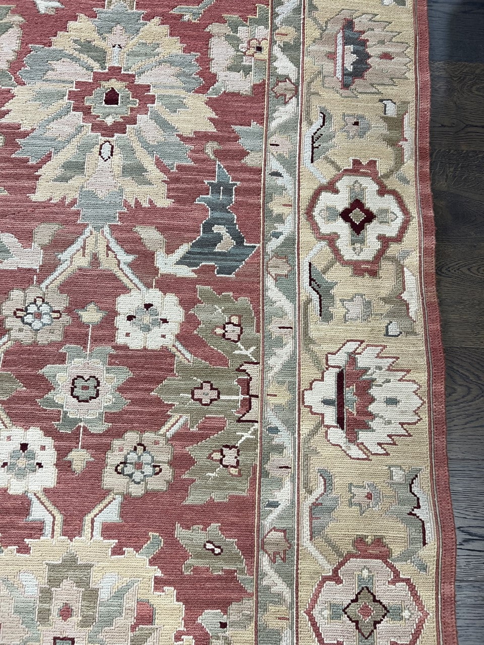 Wonderful vintage Handmade Indian Sumak - Hakiemie Rug Gallery