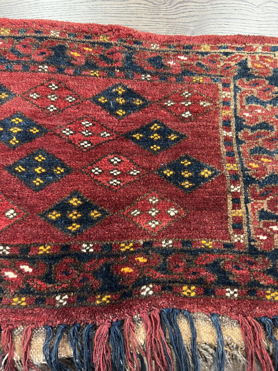 Stunning antique Handmade Turkmen Ersari - Hakiemie Rug Gallery