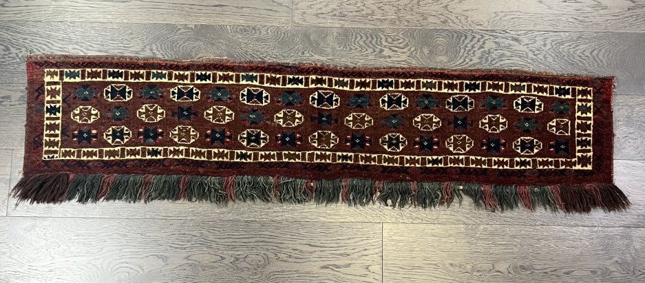 Beautiful old antique Turkmen Ersari - Hakiemie Rug Gallery