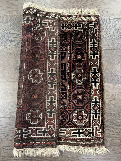 Stunning old antique decorative Balauch - Hakiemie Rug Gallery