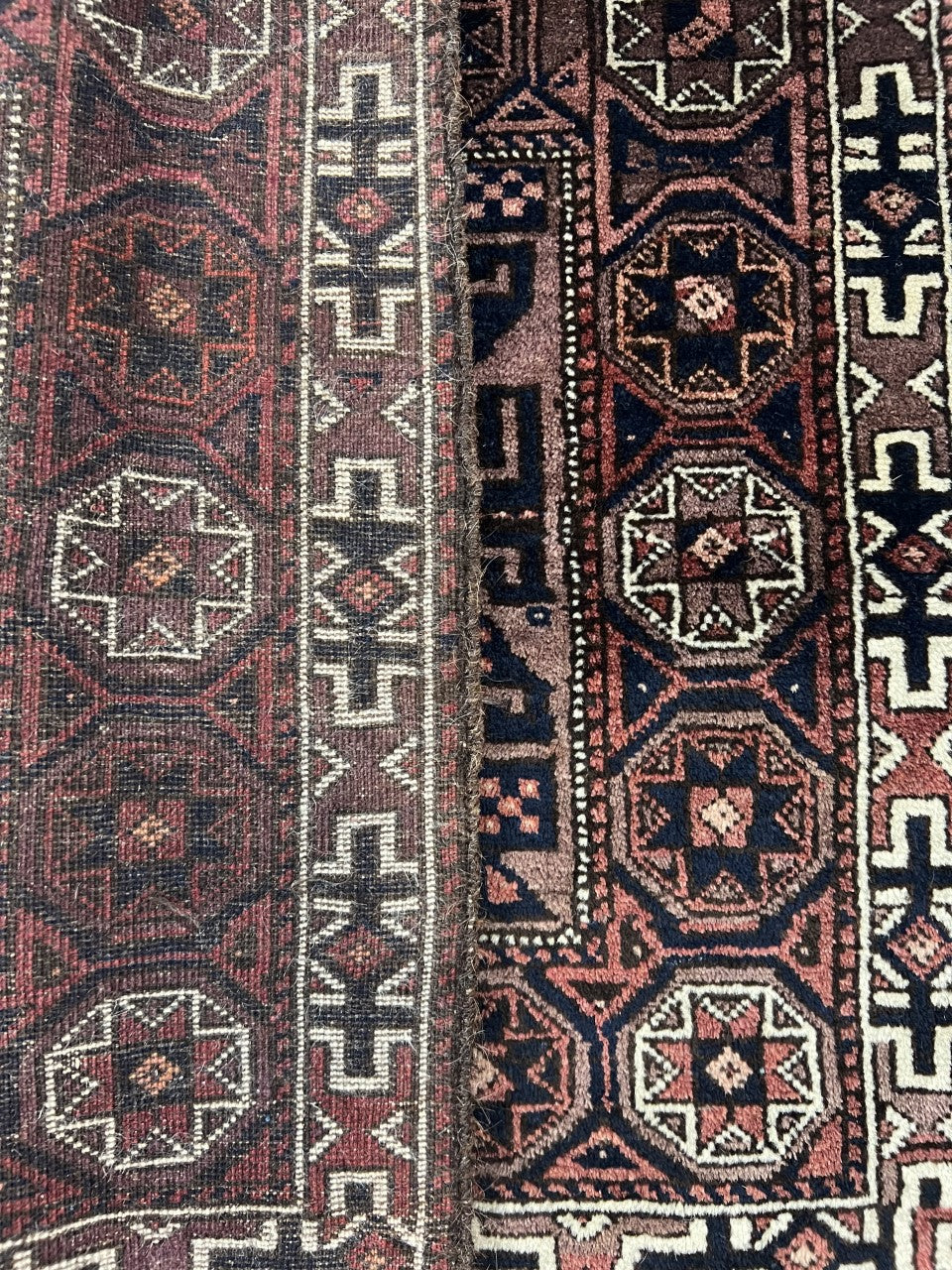 Stunning old antique decorative Balauch - Hakiemie Rug Gallery