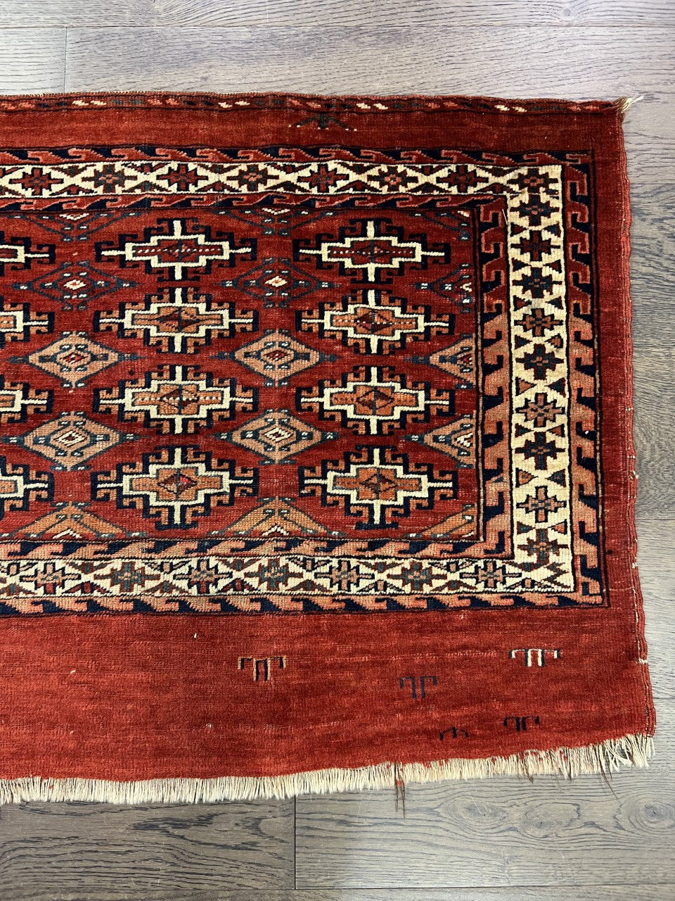 Amazing antique Turkman Yomut Chuval - Hakiemie Rug Gallery