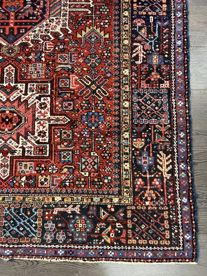 Wonderful antique Heriz Karaja rug - Hakiemie Rug Gallery