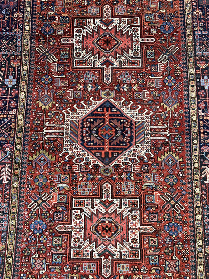 Wonderful antique Heriz Karaja rug - Hakiemie Rug Gallery