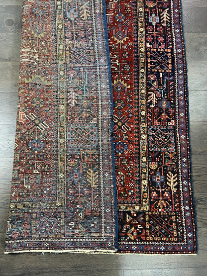 Wonderful antique Heriz Karaja rug - Hakiemie Rug Gallery