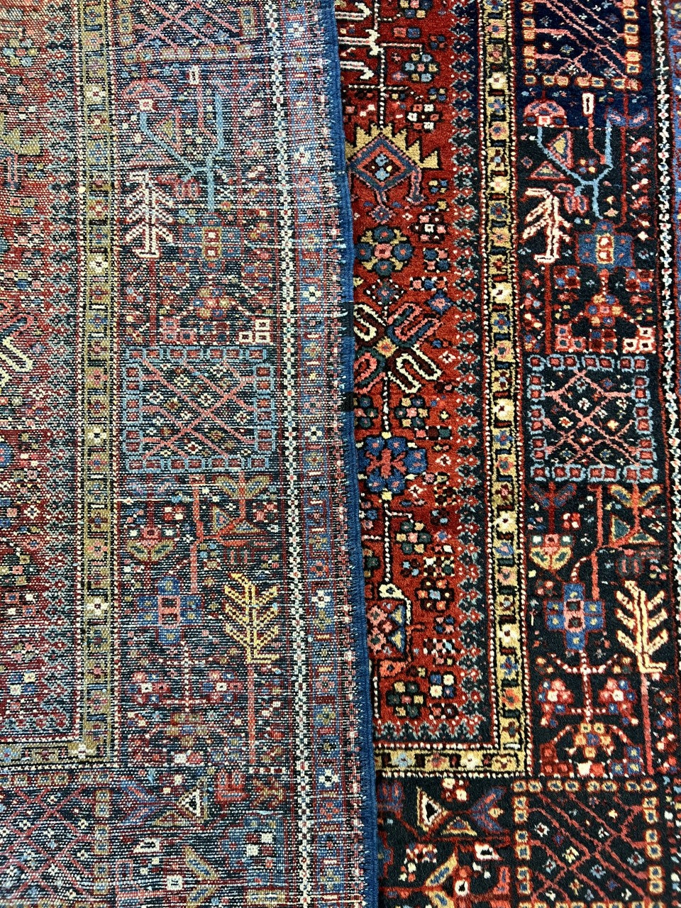 Wonderful antique Heriz Karaja rug - Hakiemie Rug Gallery