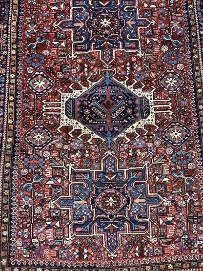 Amazing old antique Heriz -Karaja rug - Hakiemie Rug Gallery