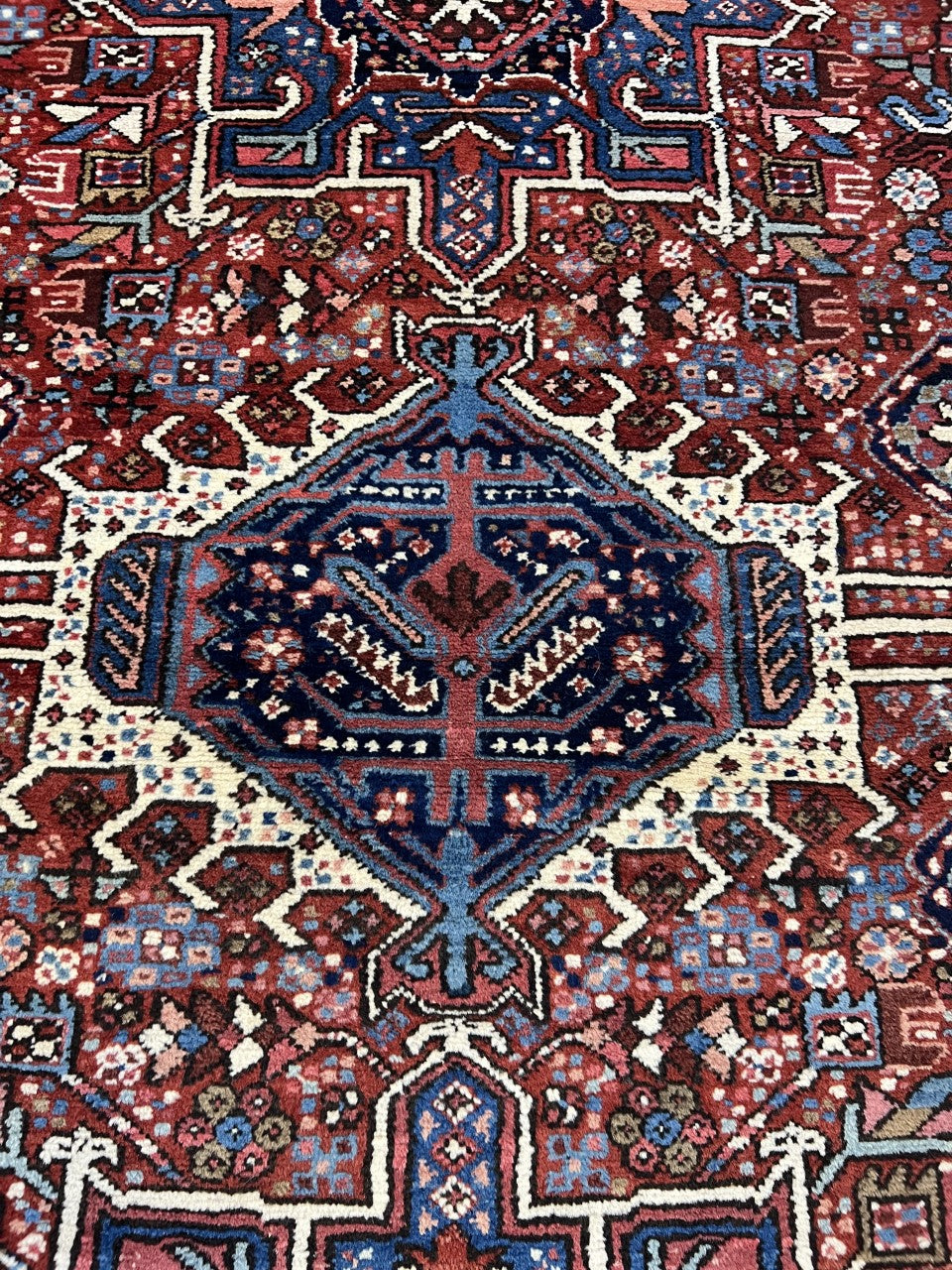 Amazing old antique Heriz -Karaja rug - Hakiemie Rug Gallery