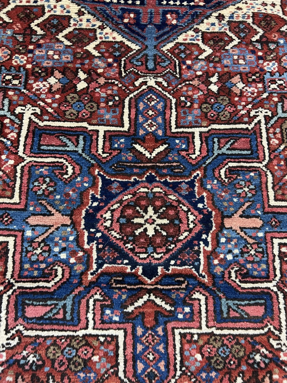 Amazing old antique Heriz -Karaja rug - Hakiemie Rug Gallery