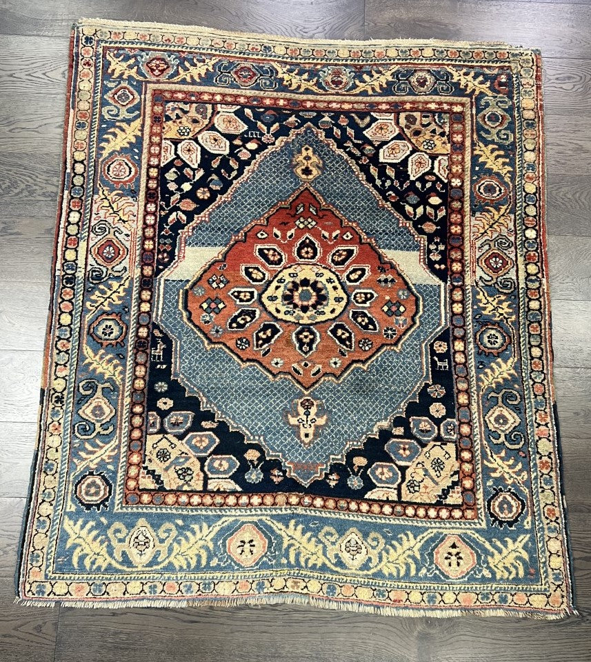 Old Antique Handmade Caucasian Karagha rug - Hakiemie Rug Gallery