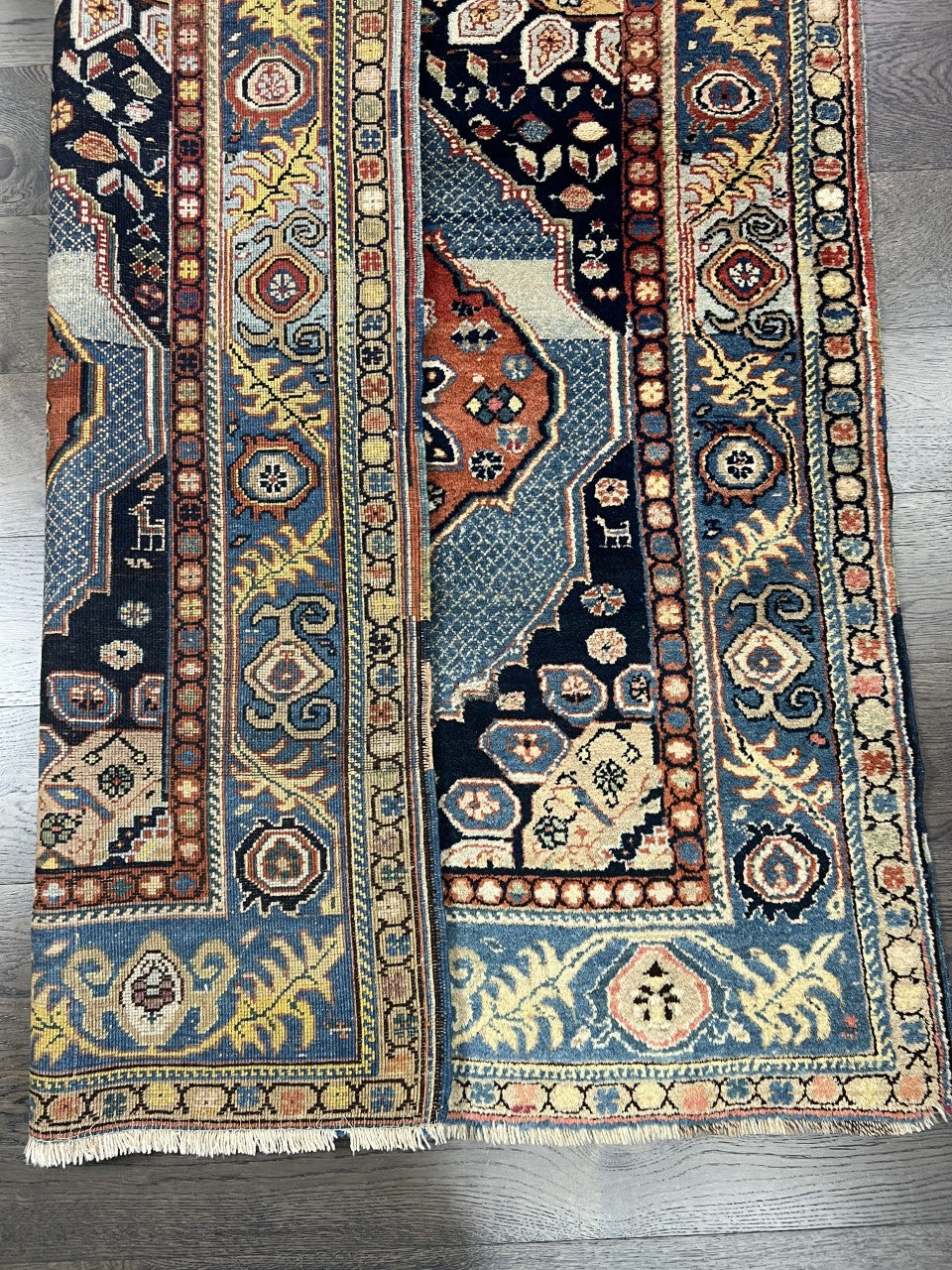 Old Antique Handmade Caucasian Karagha rug - Hakiemie Rug Gallery