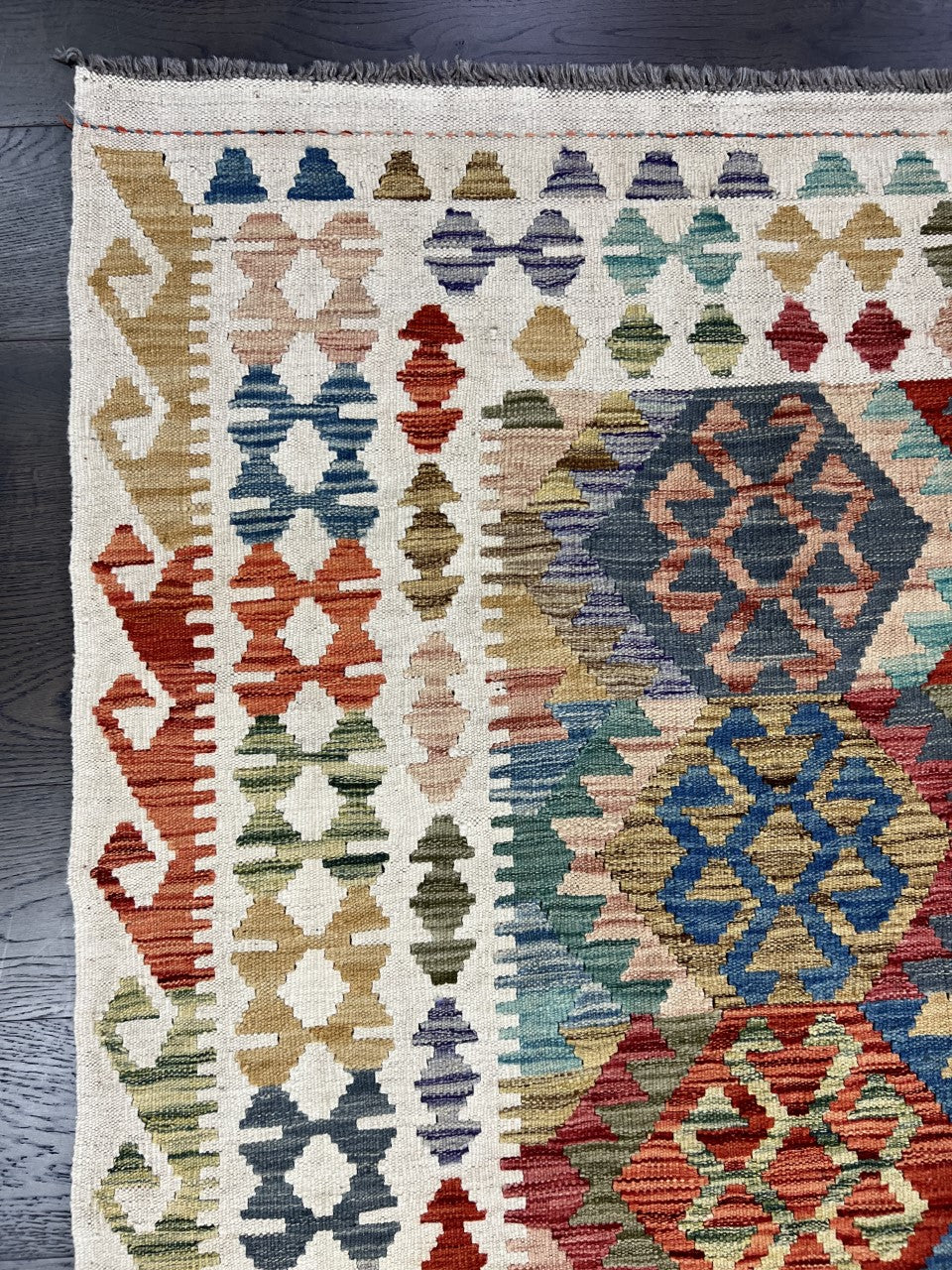 Beautiful Afghan Kilim new decorative rug