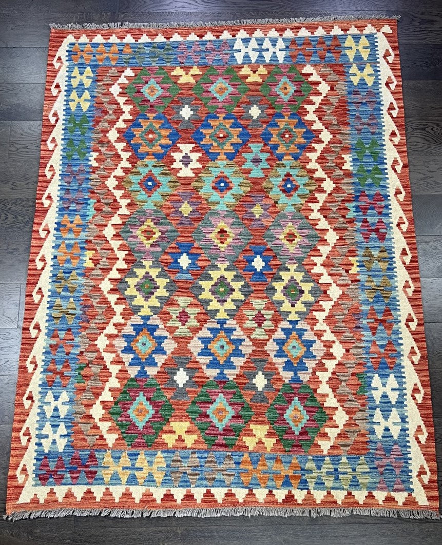 Wonderful Afghan Kilim new decorative rug - Hakiemie Rug Gallery