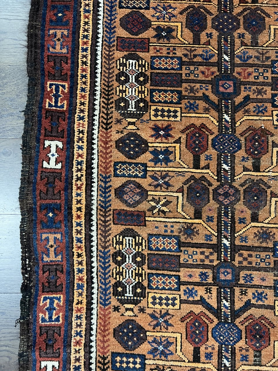 Amazing Old Antique Handmade Baluchi rug - Hakiemie Rug Gallery