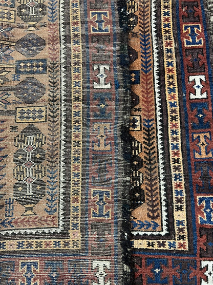 Amazing Old Antique Handmade Baluchi rug - Hakiemie Rug Gallery