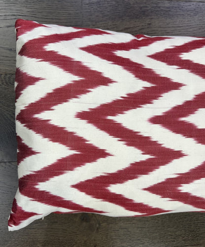 Amazing new Handmade Uzbek Ikat Silk cushion - Hakiemie Rug Gallery