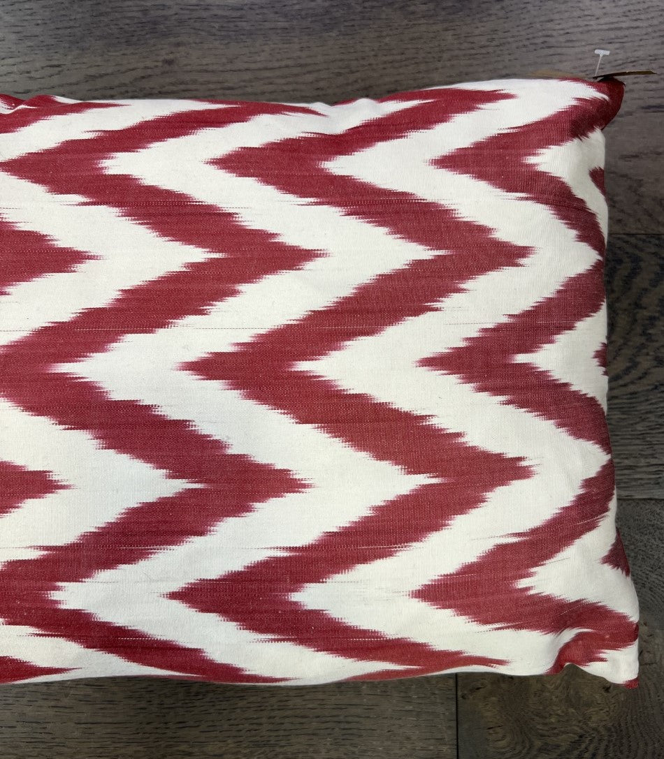 Amazing new Handmade Uzbek Ikat Silk cushion - Hakiemie Rug Gallery