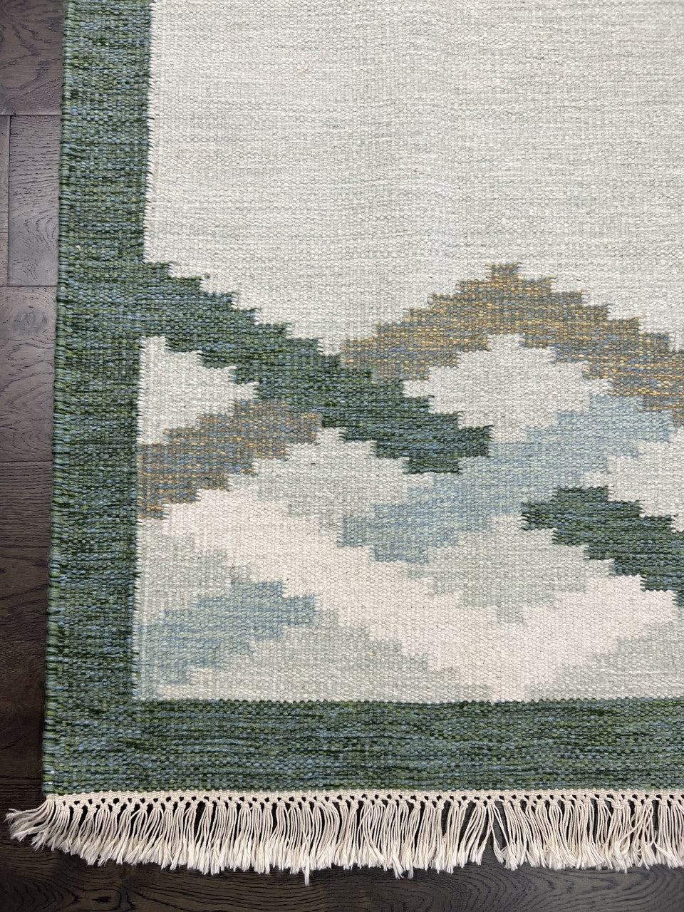 Amazing Swedish Kilim decorative rug - Hakiemie Rug Gallery