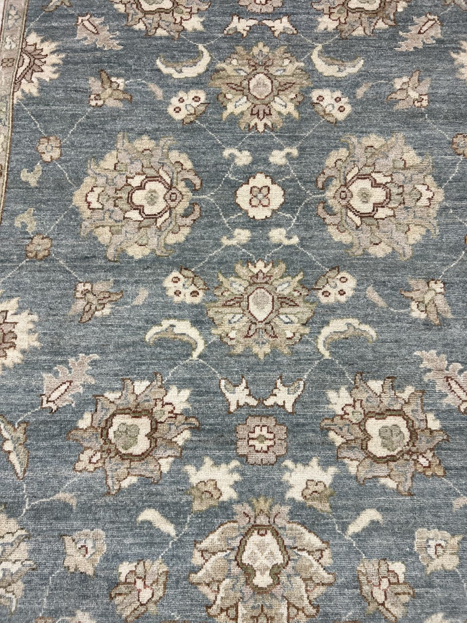 Stunning New handmade Afghan Zigler rug