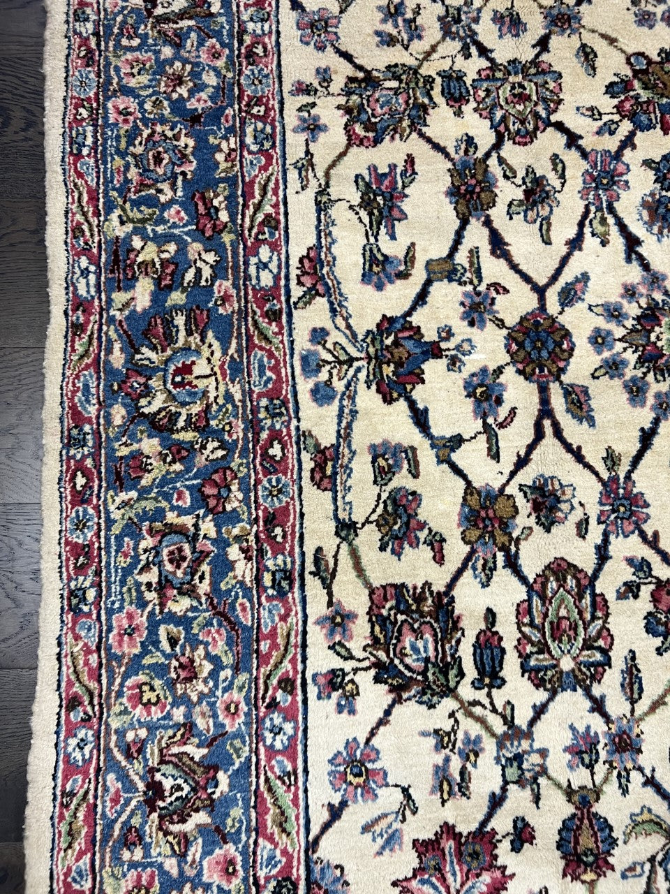 Amazing decorative old Kierman Rug - Hakiemie Rug Gallery