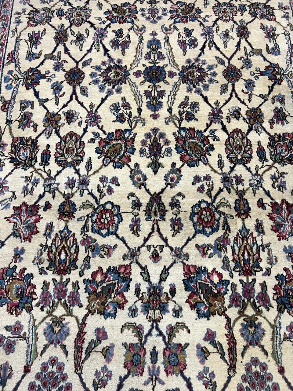 Amazing decorative old Kierman Rug - Hakiemie Rug Gallery