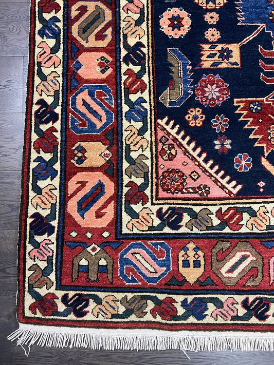 Amazing vintage Handmade Caucasian Shirwan rug - Hakiemie Rug Gallery