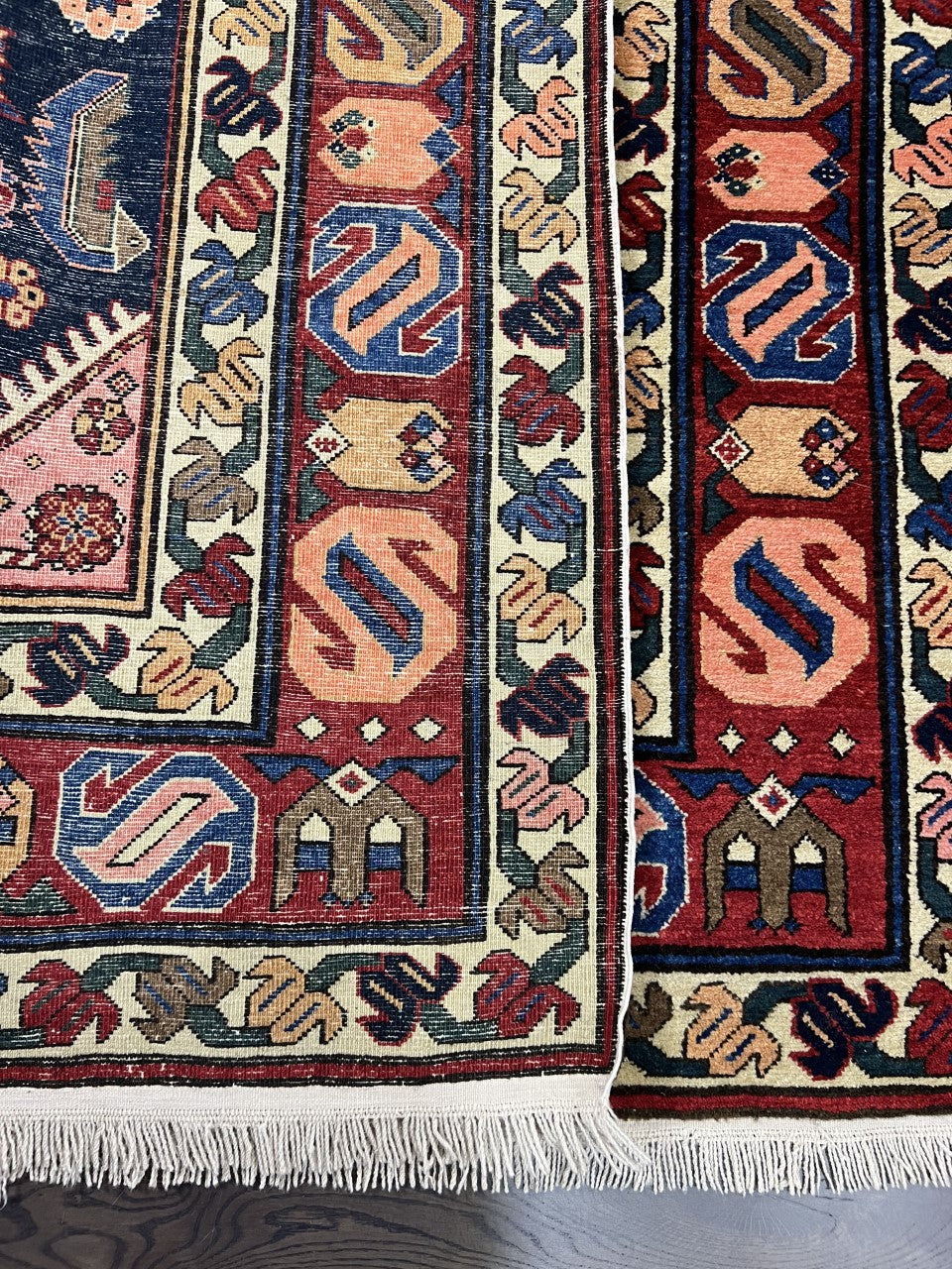 Amazing vintage Handmade Caucasian Shirwan rug - Hakiemie Rug Gallery