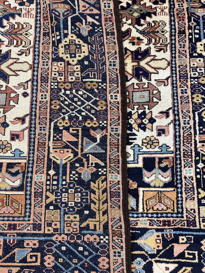 Amazing vintage antique Heriz -Karaja rug - Hakiemie Rug Gallery