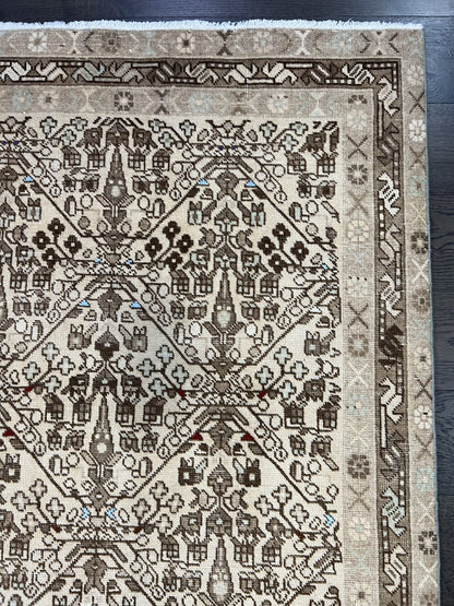 Wonderful vintage Afshar rug - Hakiemie Rug Gallery