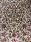 Amazing vintage decorative Qom silk rug