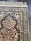 Amazing vintage decorative Turkish silk rug