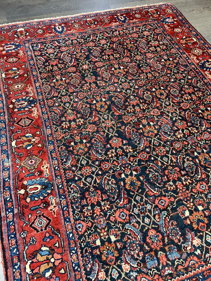 Beautiful old antique decorative Bijar rug - Hakiemie Rug Gallery